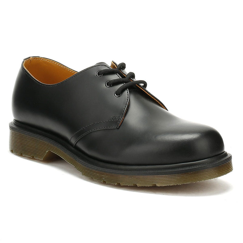 Dr. Martens 1461 Womens Black Smooth Leather Smart Shoes