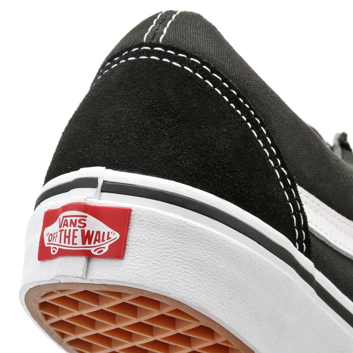 Vans Old Skool Mens Black / White Canvas Sneakers