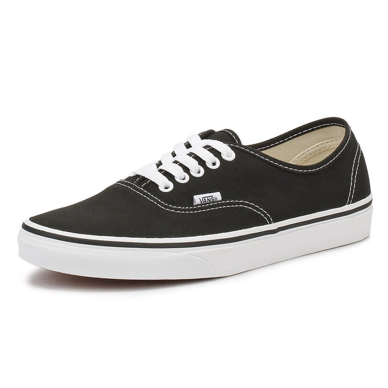 Vans Authentic Black / White Canvas Sneakers