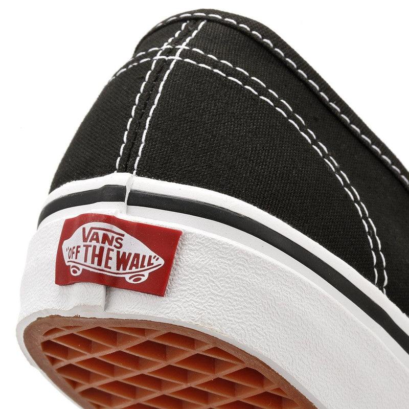 Vans Authentic Black / White Canvas Sneakers