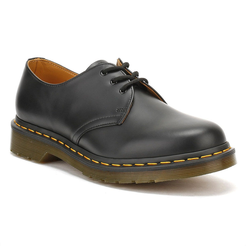 Dr. Martens Womens Black 1461 Smooth Leather Shoes