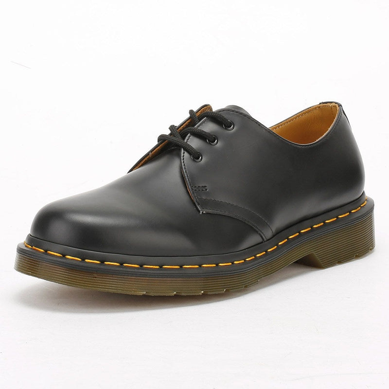 Dr. Martens Womens Black 1461 Smooth Leather Shoes