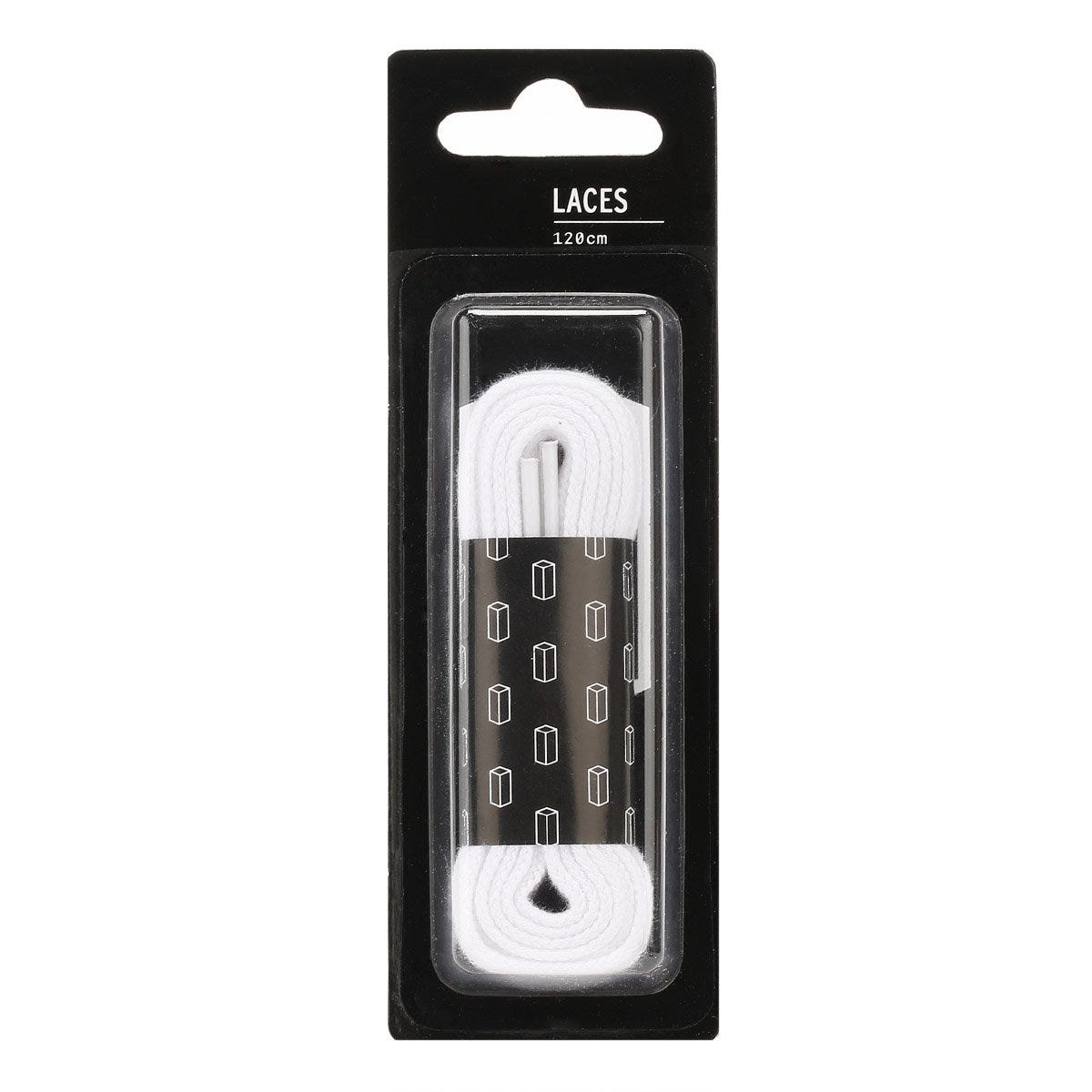 Tower London White Flat Laces (120cm)