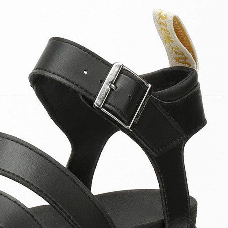 Women’s Black Vegan Blaire Sandals From Dr Martens TowerLondon.US