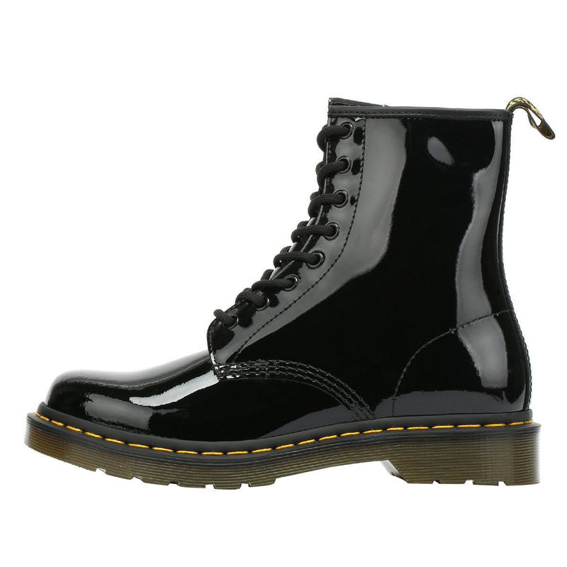 Dr. Martens 1460 Patent Lamper Womens Black Boots