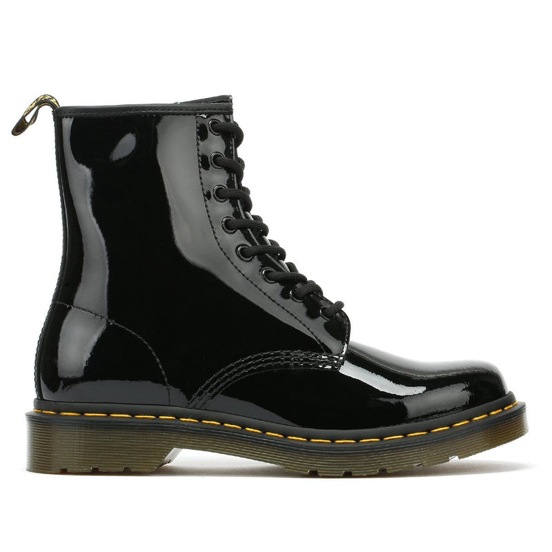 Dr. Martens 1460 Patent Lamper Womens Black Boots