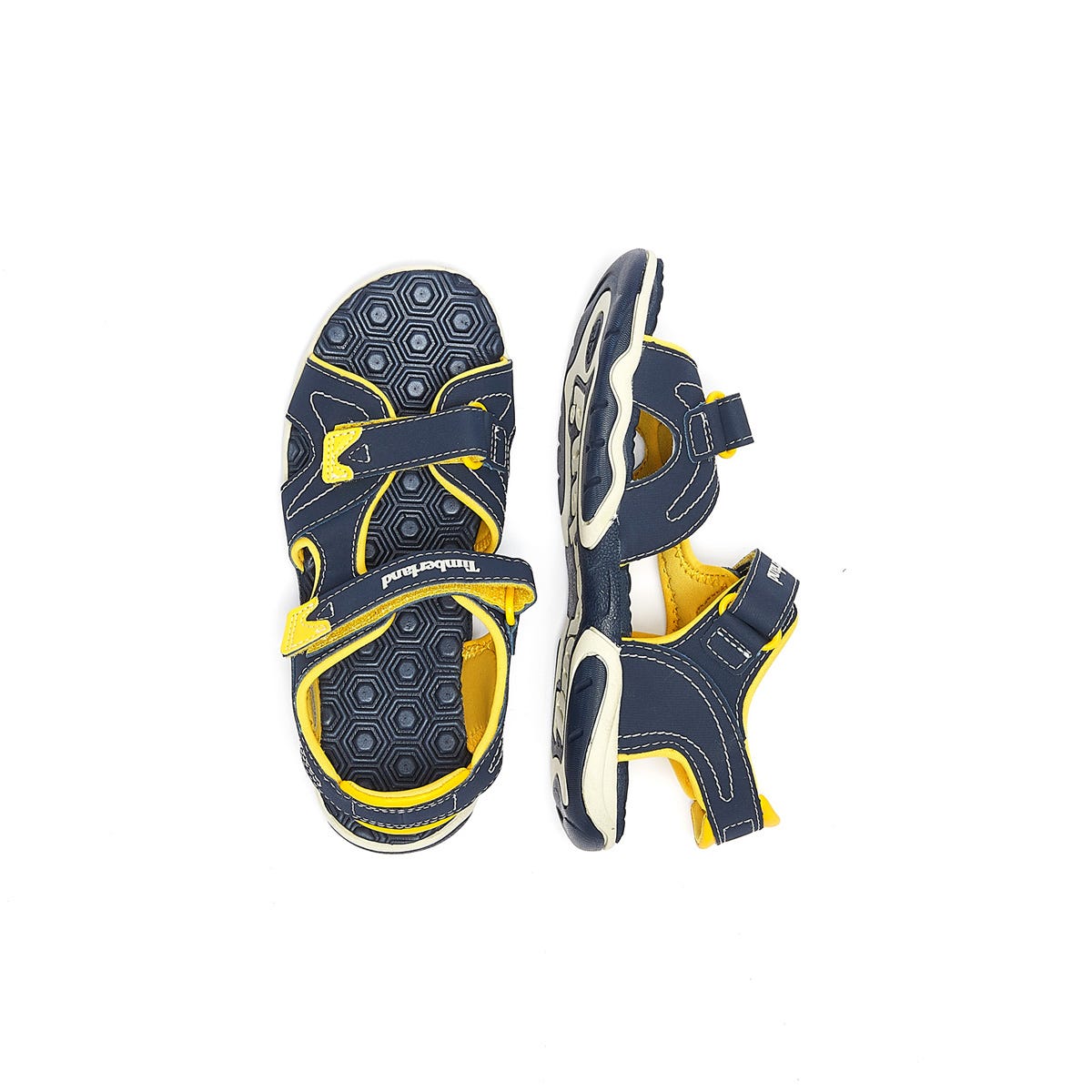Timberland Adventure Seeker 2-Strap Infant Navy / Yellow Sandals