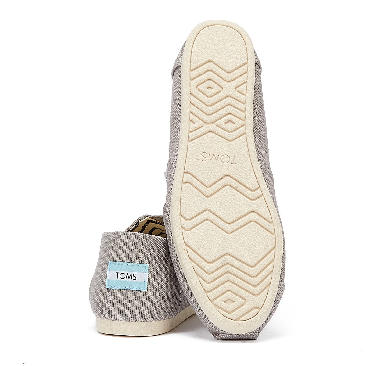 TOMS Alpargata Heritage Canvas Womens Morning Dove Espadrilles