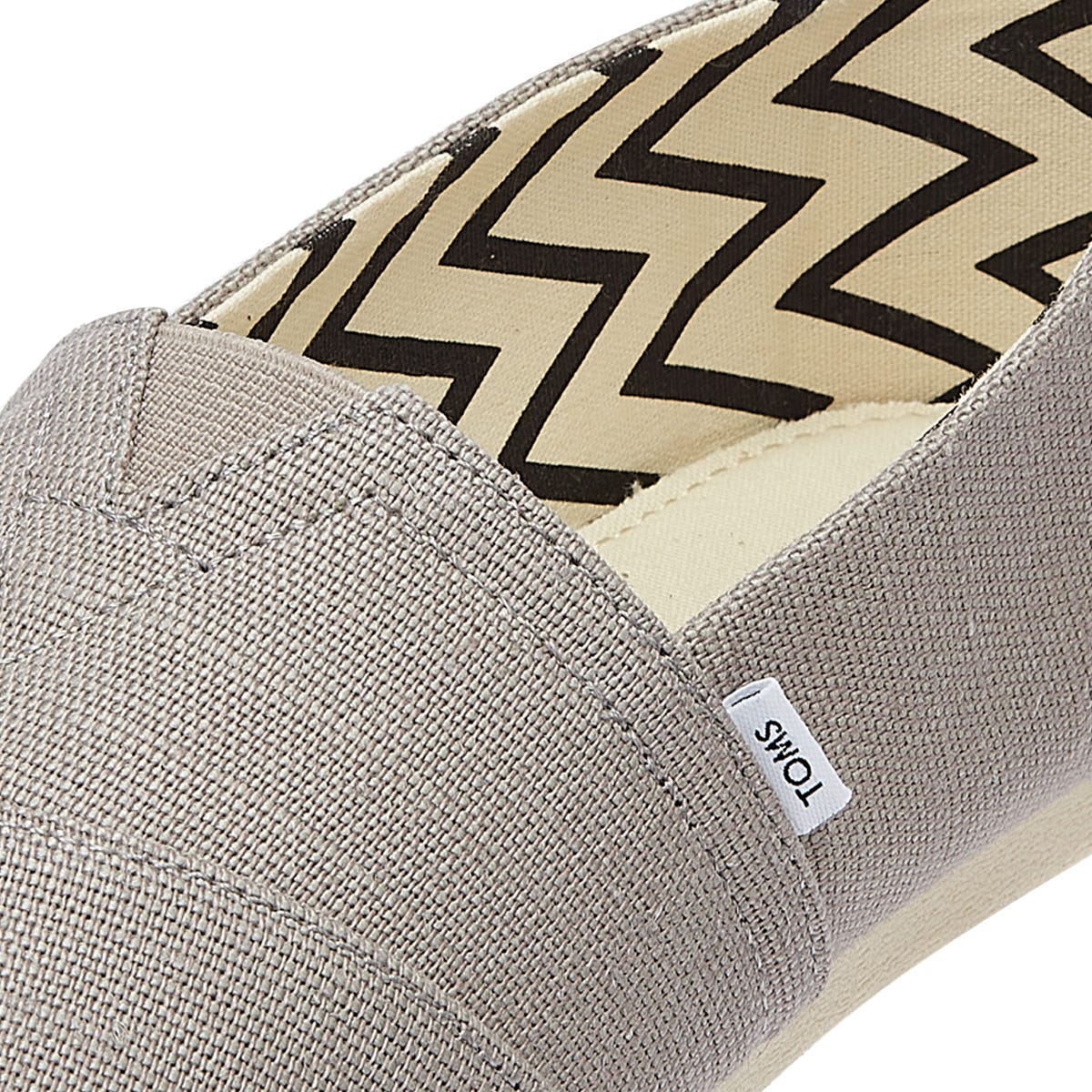 TOMS Alpargata Heritage Canvas Womens Morning Dove Espadrilles