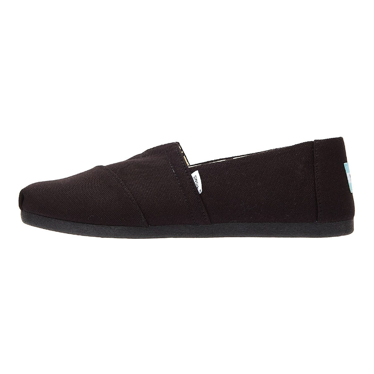 TOMS Alpargata Cotton Canvas Mens Black / Black Espadrilles