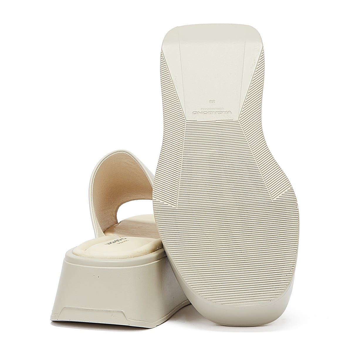 Vagabond Courtney Womens Off White Slide
