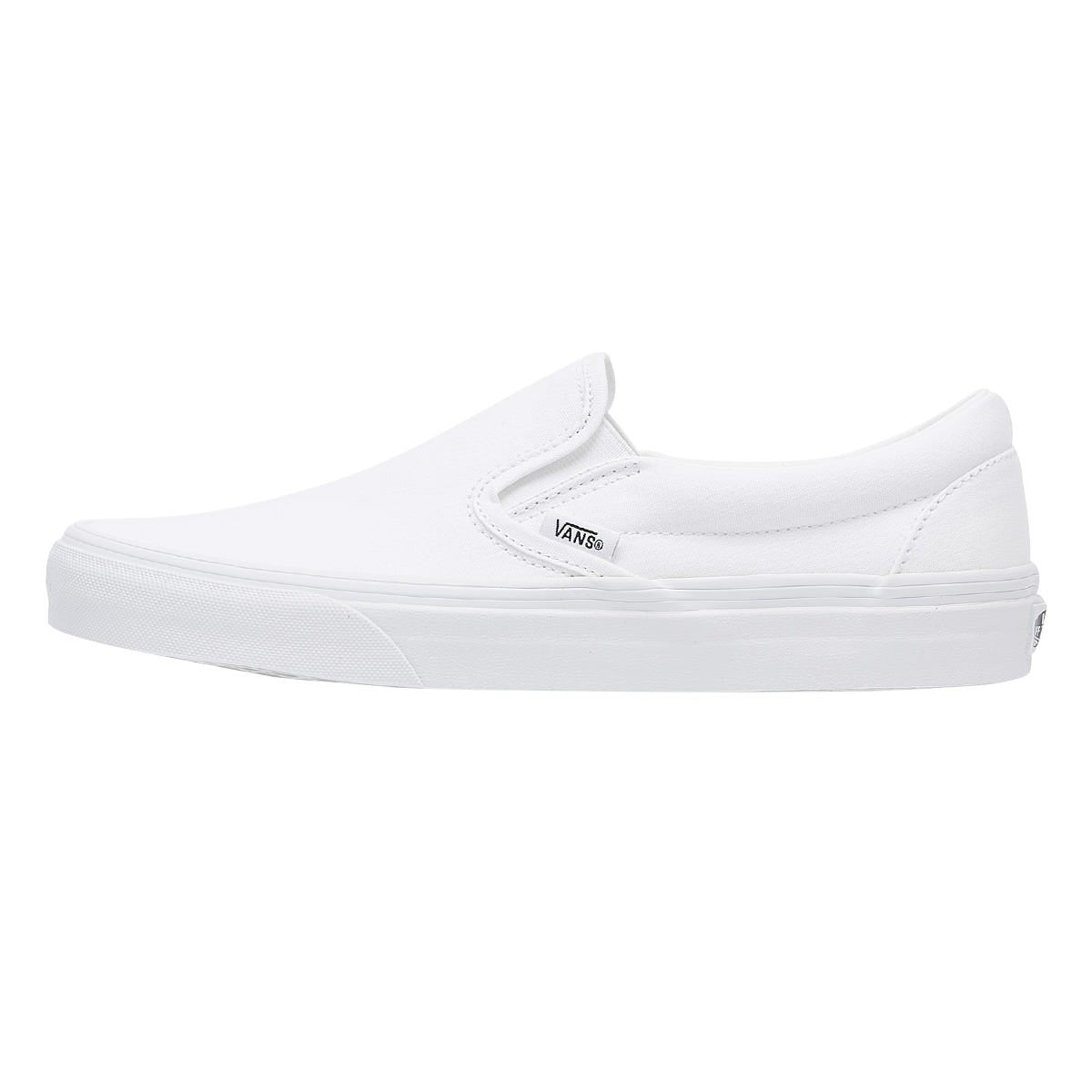 Vans Classic Slip on True White Canvas Sneakers