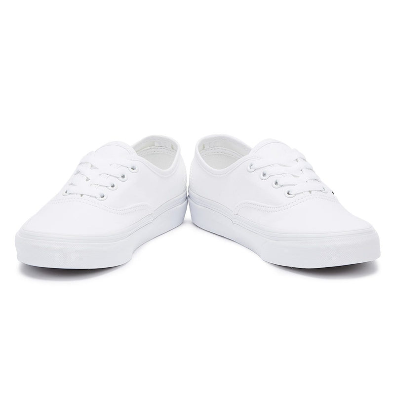 Vans Authentic Womens White Canvas Sneakers