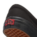 Vans Classic Slip on Womens Black Canvas Sneakers