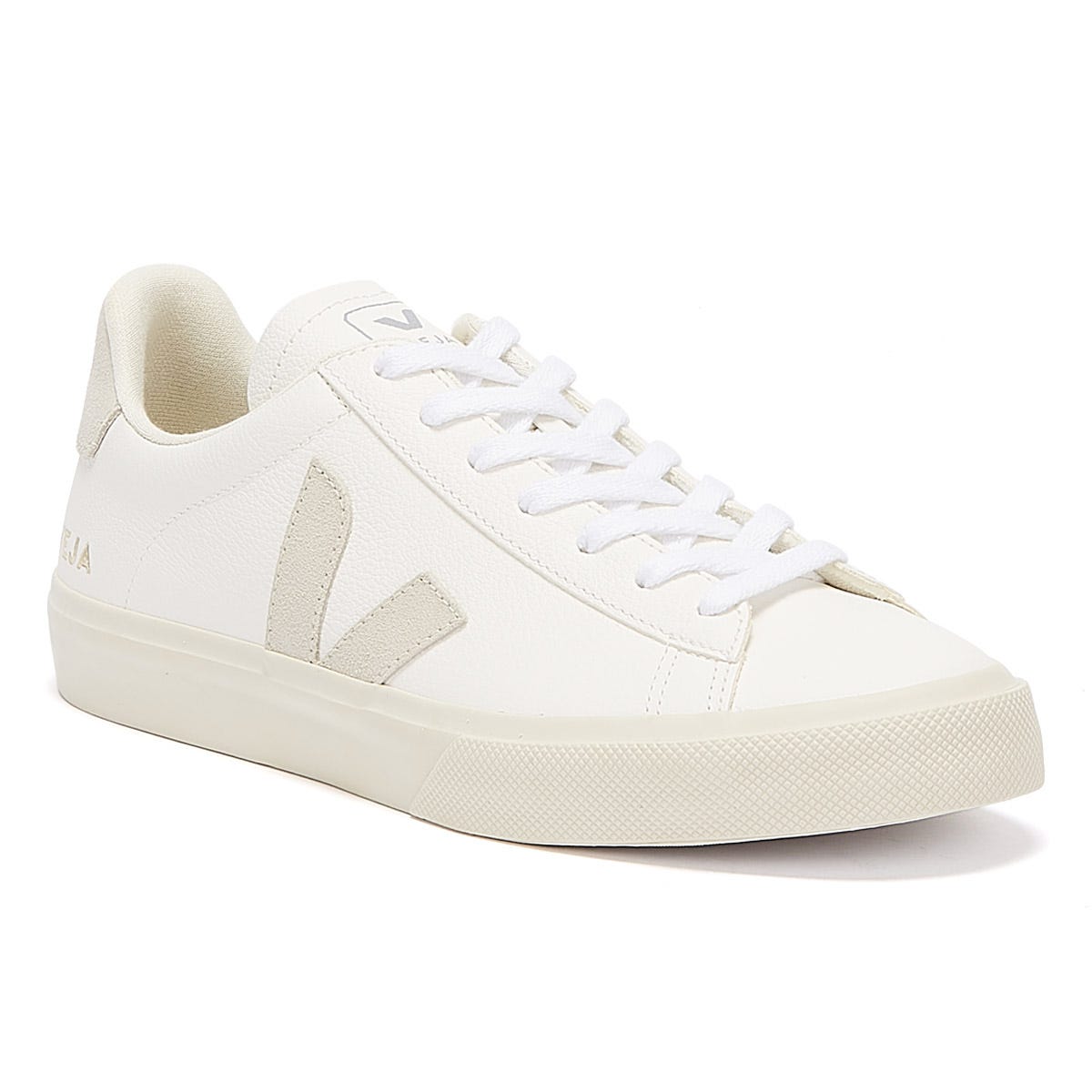 Veja Campo Mens White / Natural Sneakers