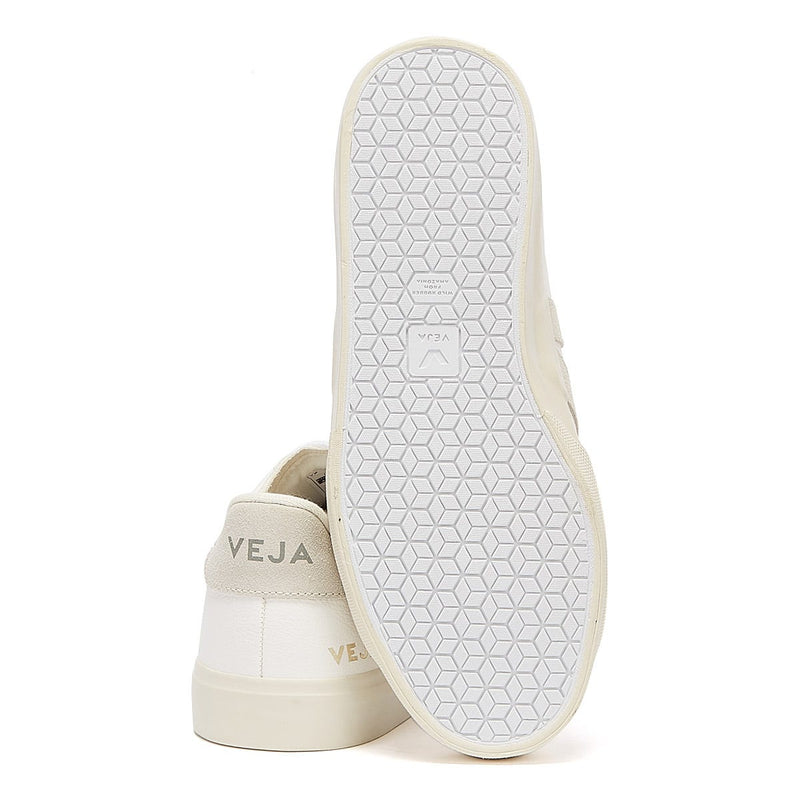 Veja Campo Mens White / Natural Sneakers