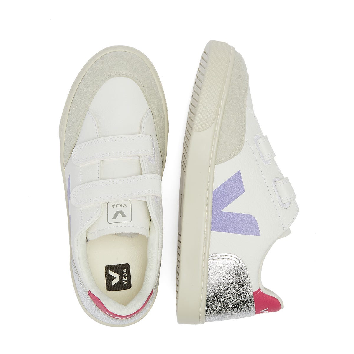Veja V-12 Junior Extra White / Multico / Silver Sneakers