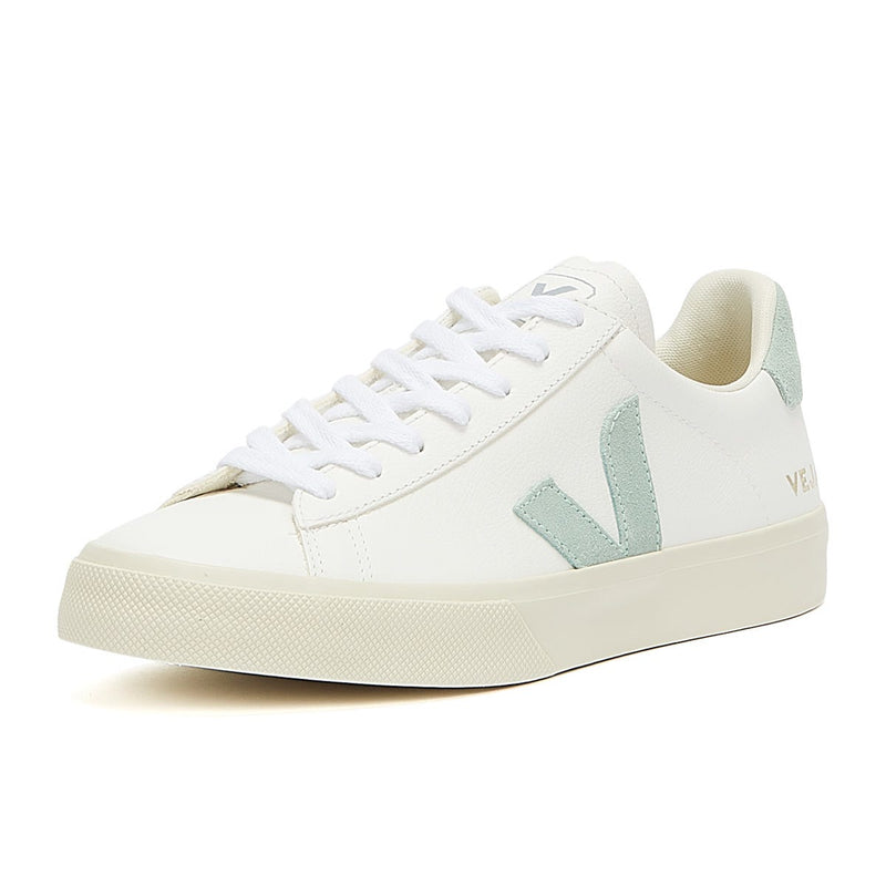 Veja Campo Womens White / Matcha Sneakers