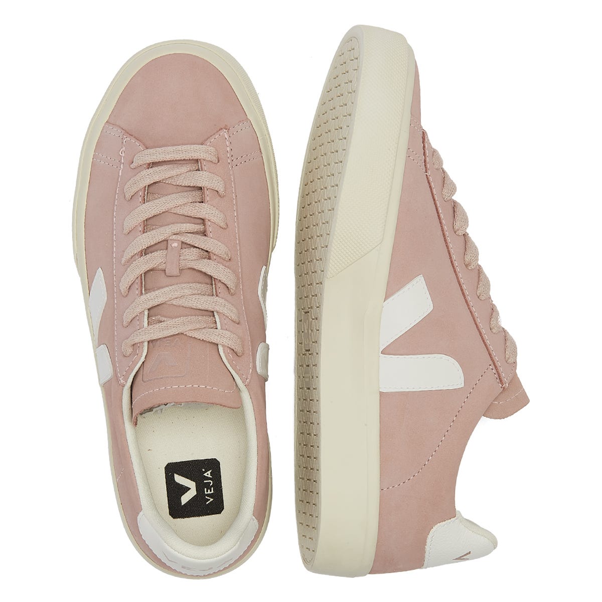 Veja Campo Womens Babe / White Sneakers