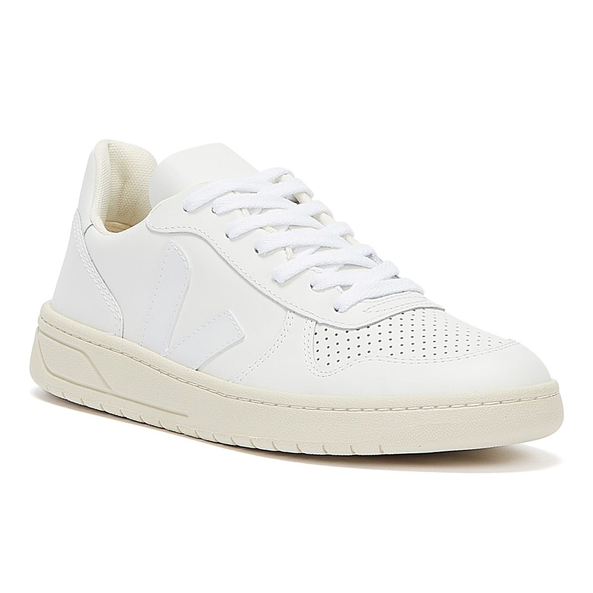 Veja V-10 Mens Extra White / White Sneakers