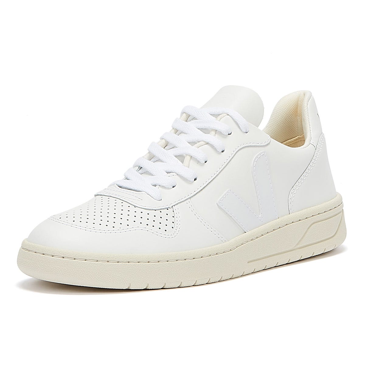 Veja V-10 Mens Extra White / White Sneakers