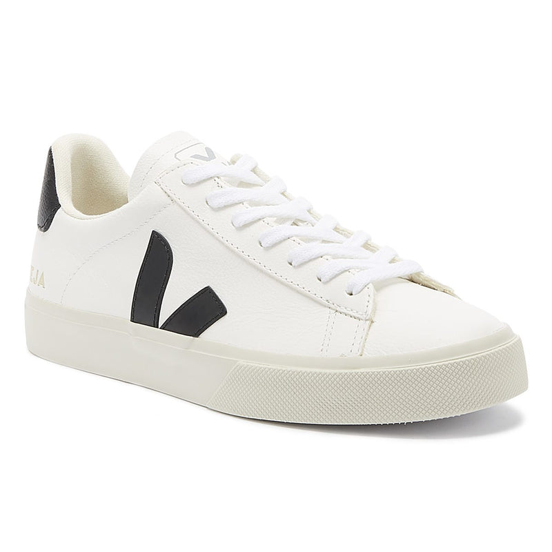 Veja Campo Womens White / Black Sneakers