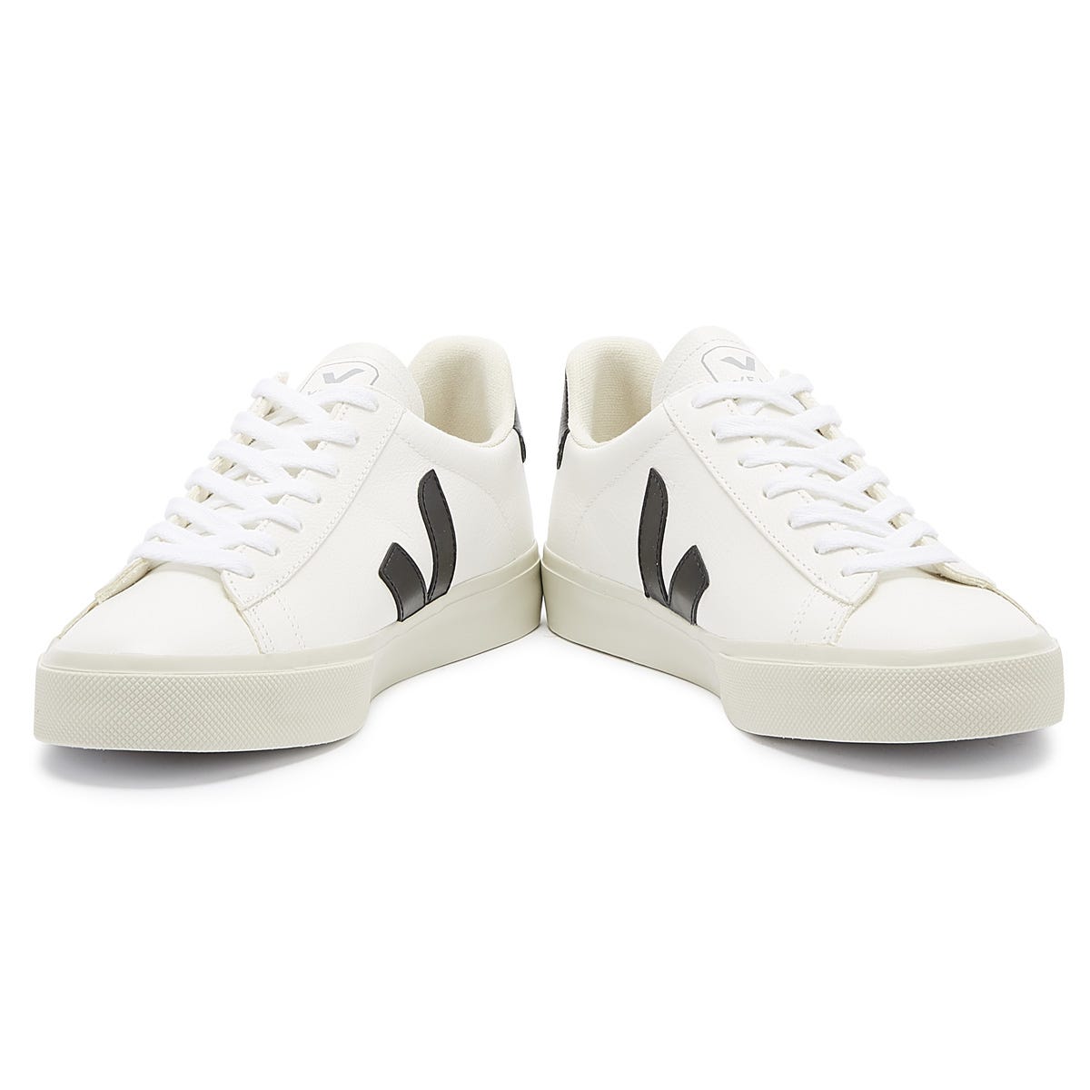 Veja Campo Womens White / Black Sneakers