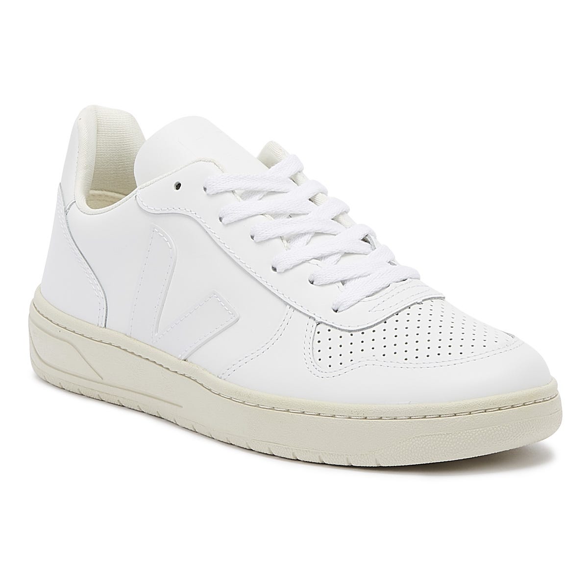 Veja V-10 Womens Extra White / White Sneakers