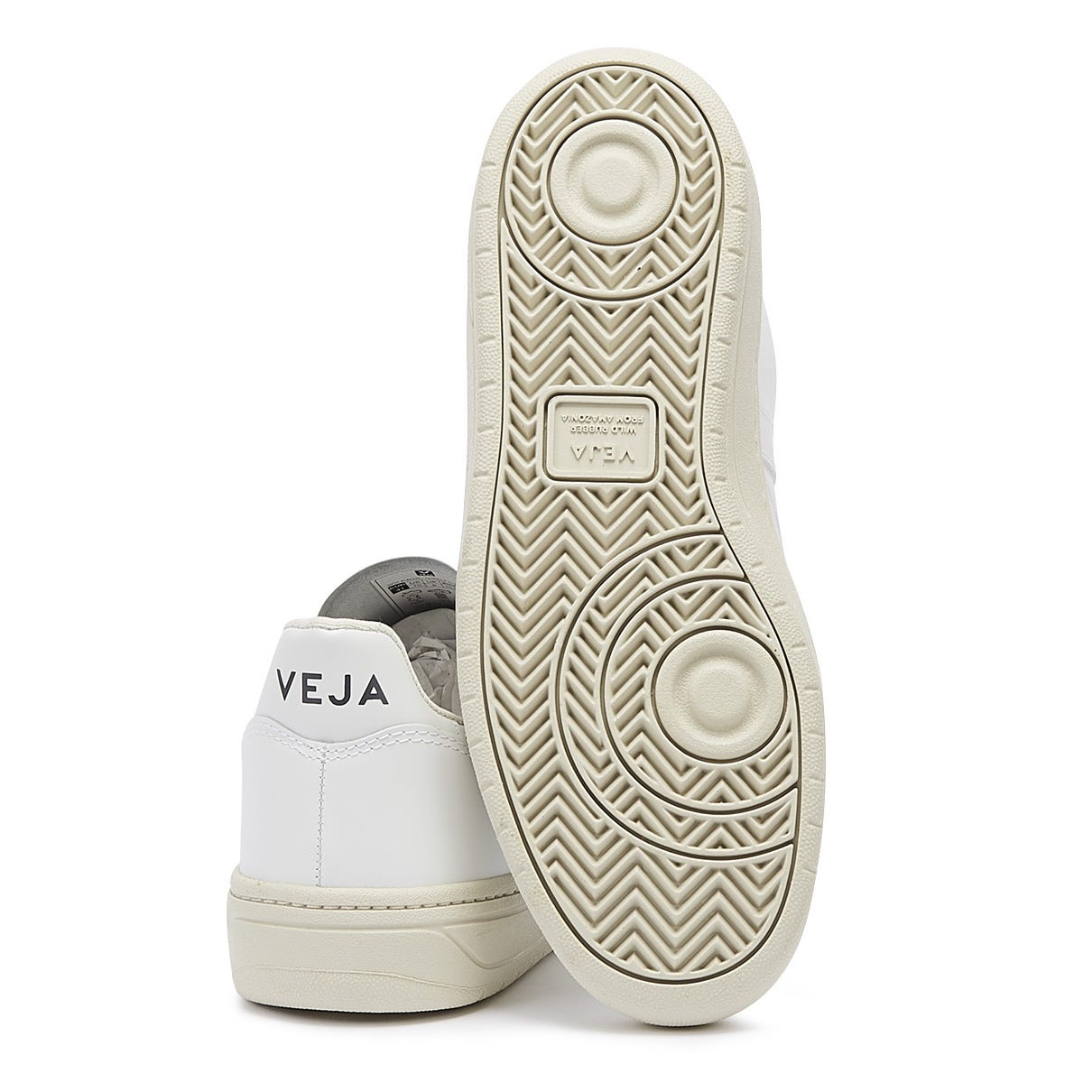 Veja V-10 Womens Extra White / White Sneakers