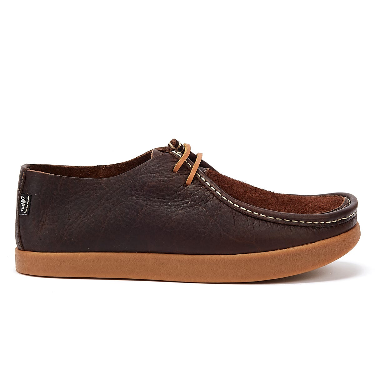 Yogi Willard 2 Eye Mens Dark Brown Leather Shoes