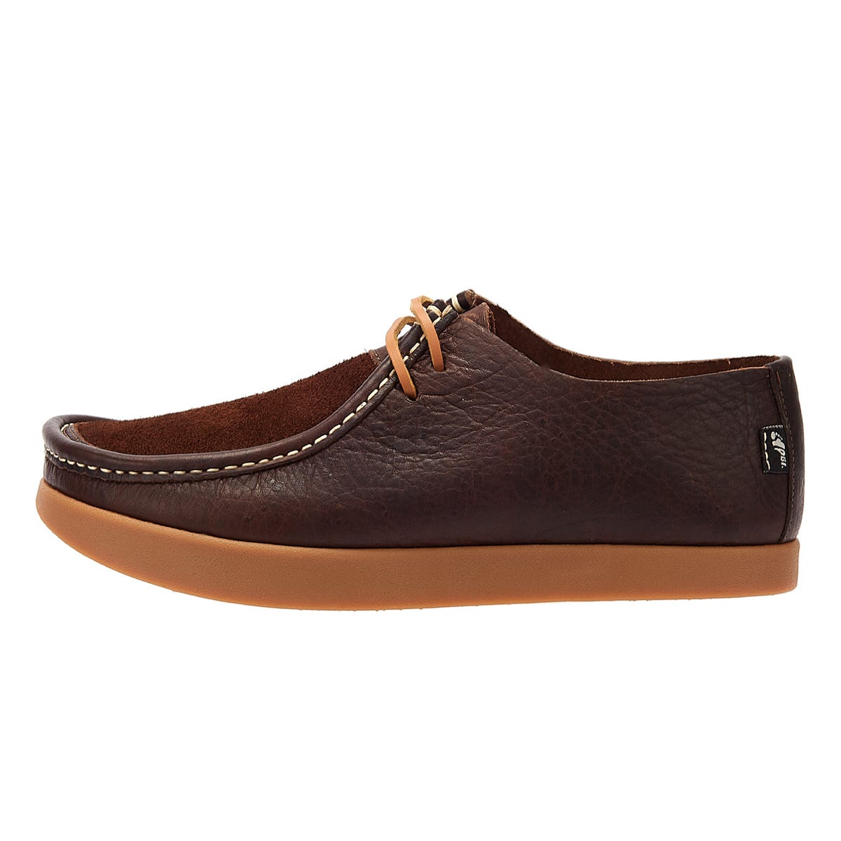Yogi Willard 2 Eye Mens Dark Brown Leather Shoes